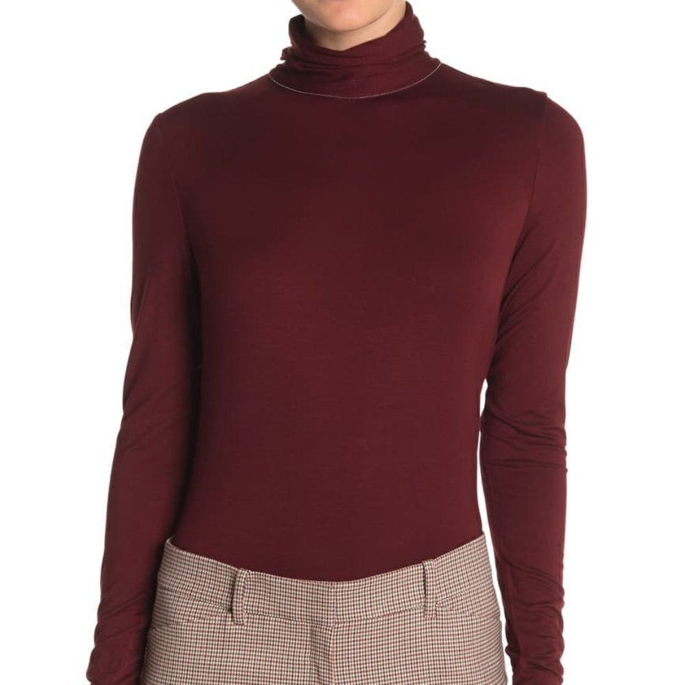 Lafayette 148 NY Dresden Long Sleeve Turtleneck - Picture 2 of 12